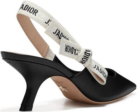 dior slingback schwarz|fashionphile dior sling backs.